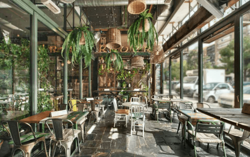 Green Urban Escape for Vibrant Corporate Mixers and Casual Events