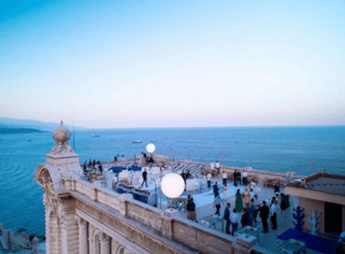 Seafront Rooftop Terrace With 360° Views for Receptions