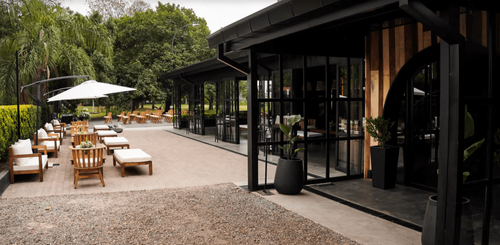 Garden-Connected Hall With Glass Walls for Receptions & Launches