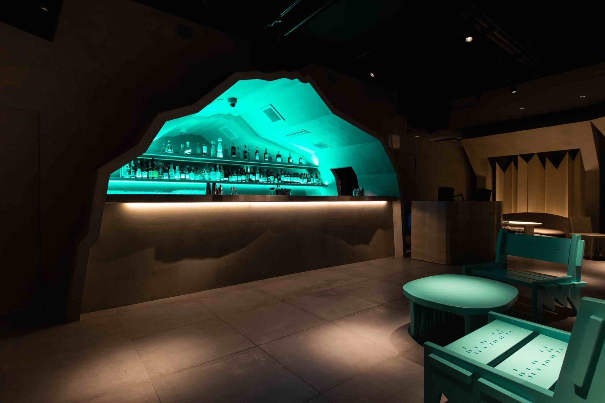 One of the best after-work bars in Tokyo in a neon-lit grotto with a futuristic edge.jpg