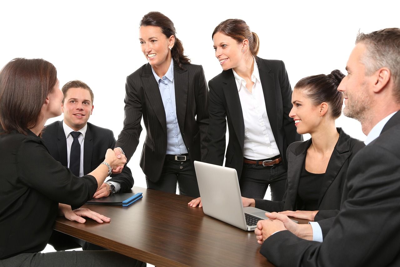 Meetings can be a social affair according to corporate norms in Rome via Pixabay.jpg