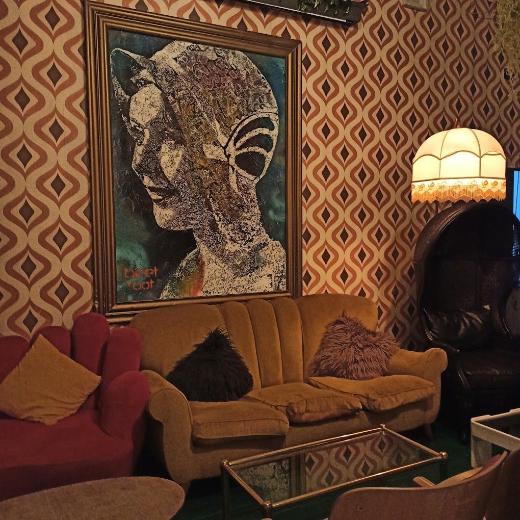 A private party room in a rustic retro-chic lounge.jpg