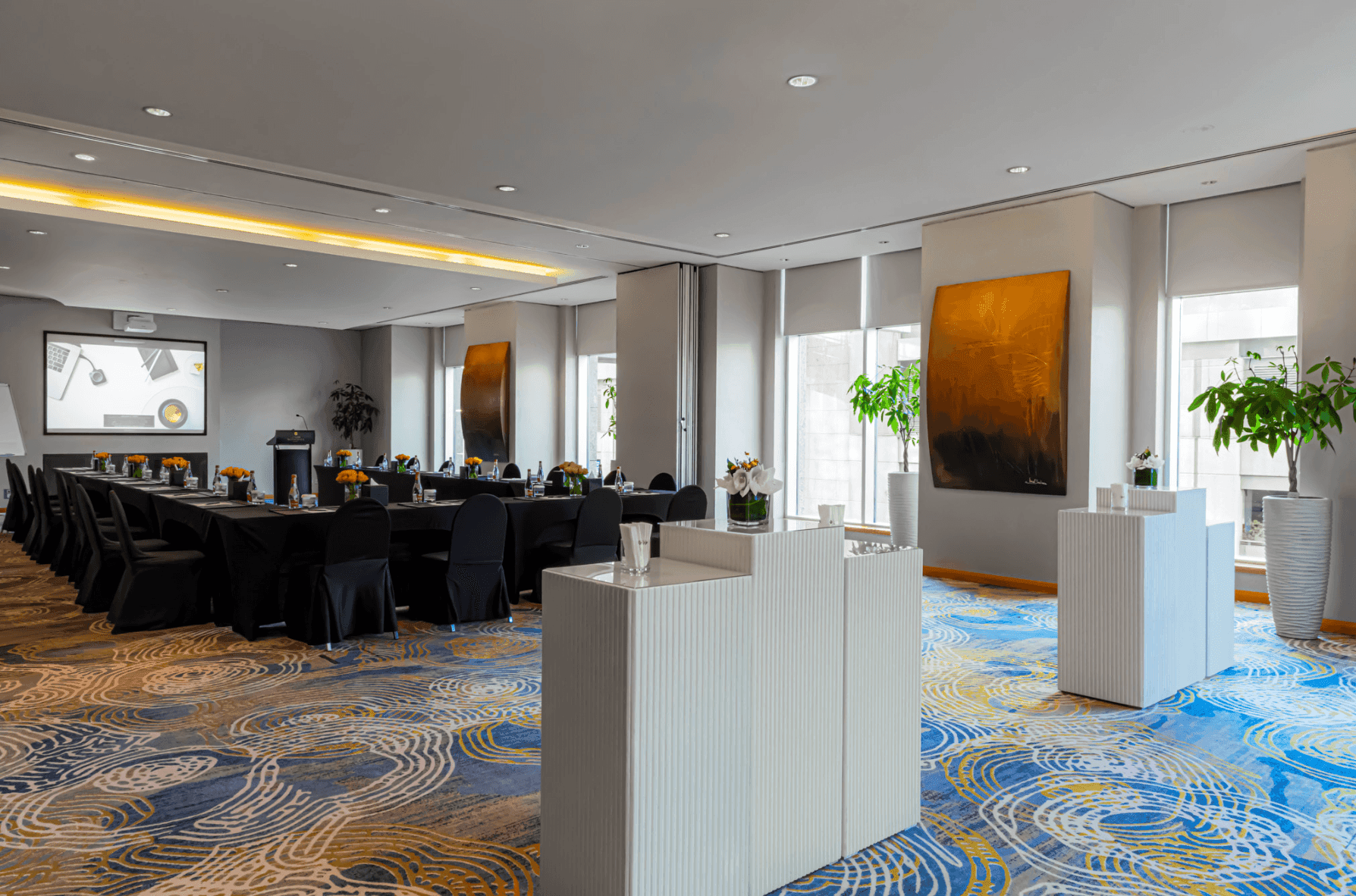 Well-Lit Event Space With a Lively Atmosphere via Eventflare