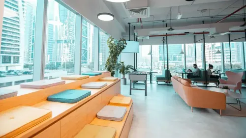 Vibrant Modern Co-Working Space for Lively Group Workshops