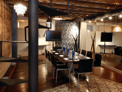 Rustic Industrial Space With Candlelit Charm for Intimate Gatherings