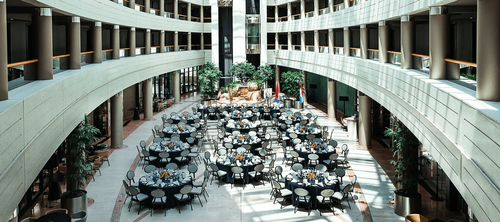 Grand Ballroom With Skylight for Luxury Banquets and Receptions