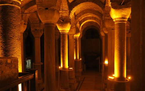 Byzantine Underground With a Mysterious History for Grand Gala Nights