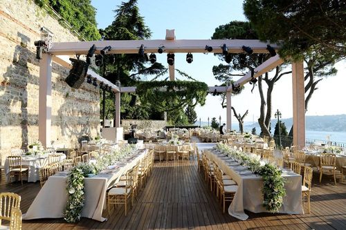 Enchanted Bosphorus Terrace With Spectacular Views for Outdoor Celebrations