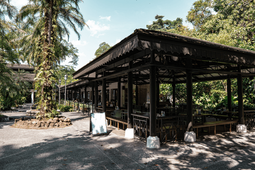 Rustic Event Space Surrounded by Nature
