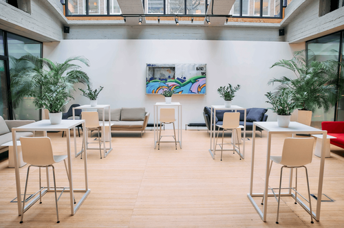 Sleek Tech-Enabled Venue for Innovative Corporate Gatherings