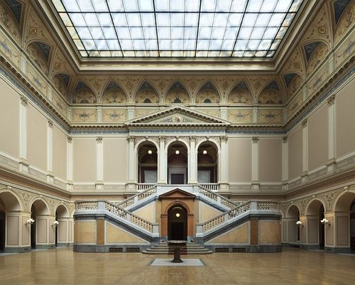 Grand Neo-Renaissance Hall With Opulent Interiors for Elegant Banquets