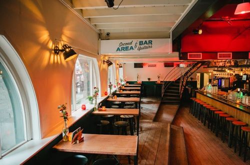 Urban Event Venue With a Retro Vibe for Lively Mixers and Parties