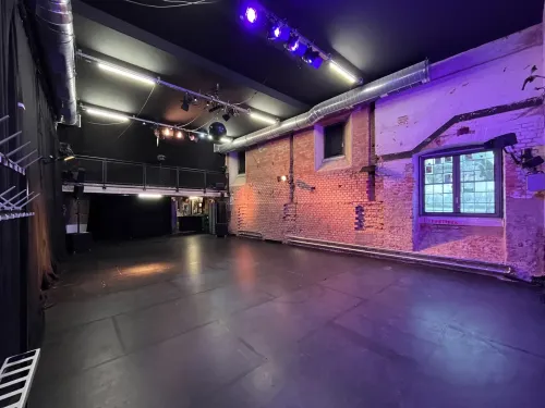 Historic Granary Hall With Raw Brick Walls for Edgy Performances and Live Shows