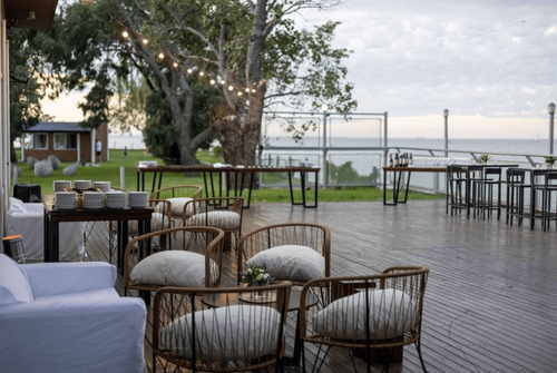 An Open-Air Terrace Overlooking the Río de la Plata, Ideal for Exclusive Events