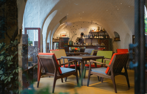 Arched Mediterranean Venue for Intimate After-Work Gatherings