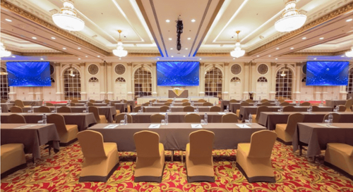 Opulent Neoclassical Ballroom for Grandiose Receptions