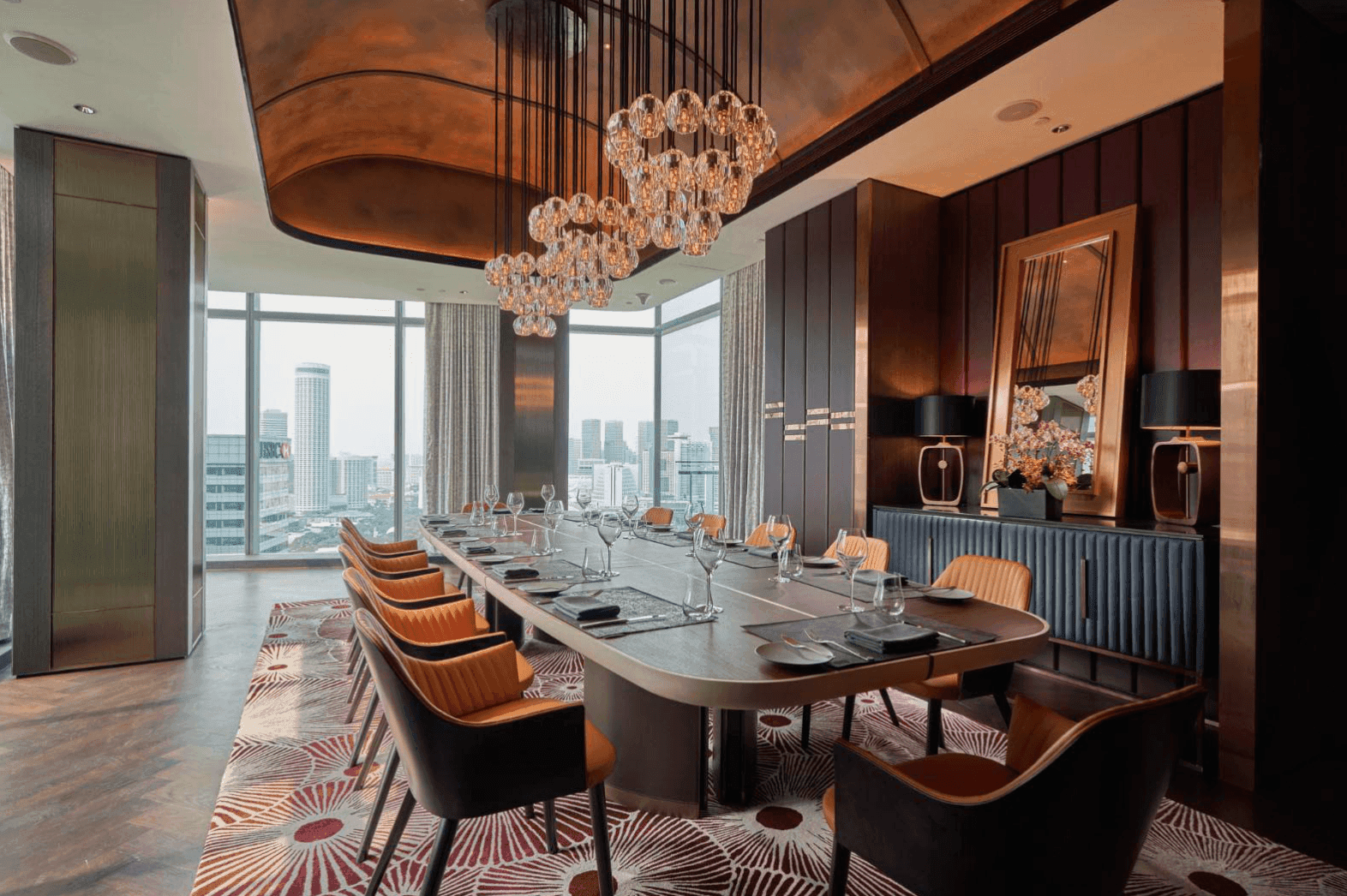 Luxurious boardroom in Singapore with spectacular city views.png