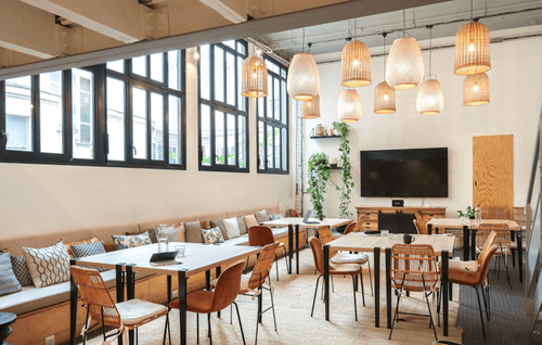 Cosy Industrial Loft With Rustic Touches for Creative Workshops and Meetings