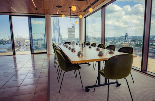 Refined Panoramic Glass Room for Luxe Corporate Dinners. Rose Court Events. Rose Court: Private Dining Room South
