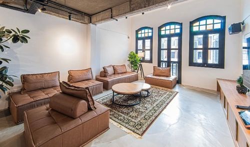 Industrial Urban Loft with Exposed Brick Charm