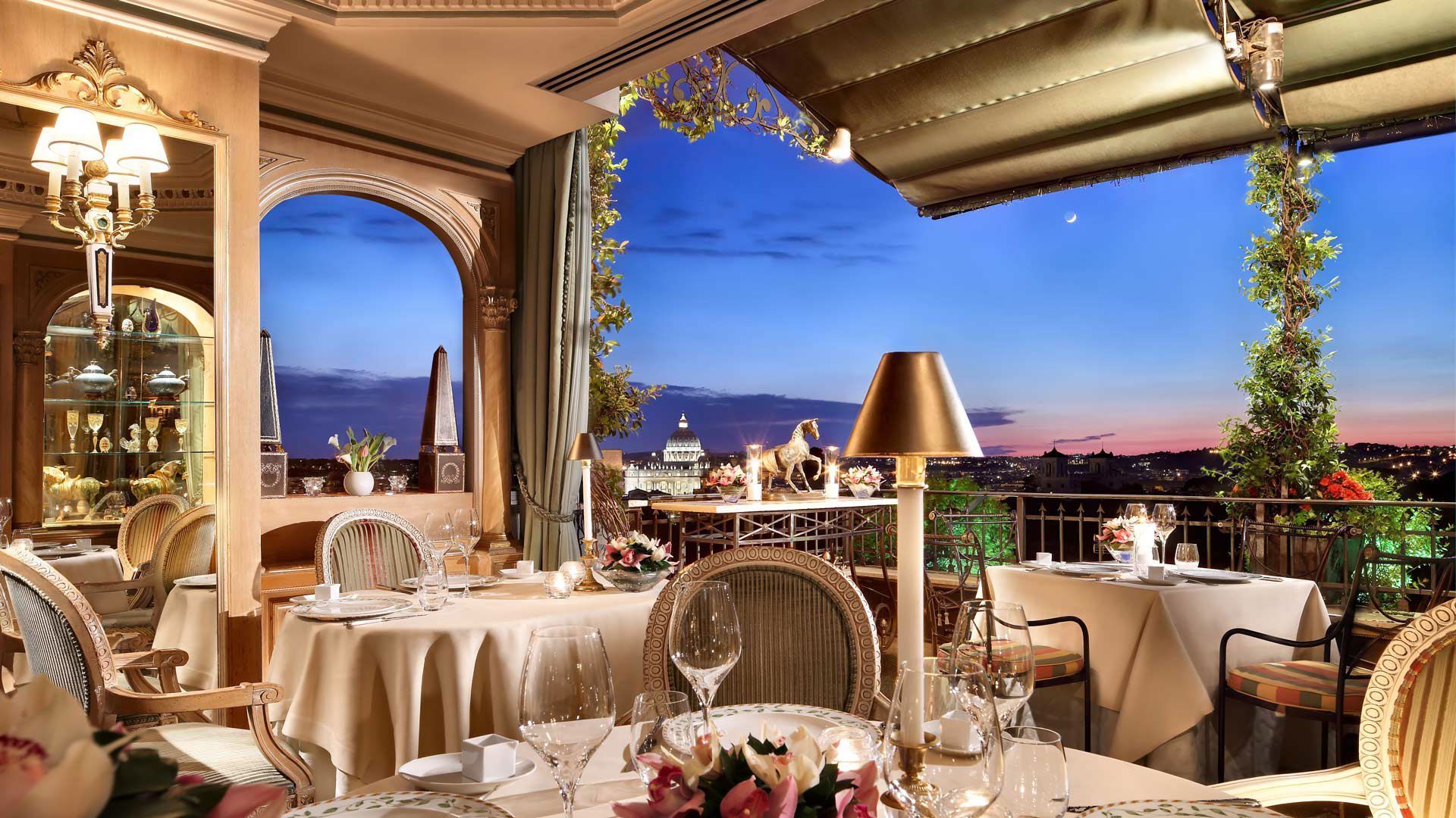 A classic European-style restaurant with skyline views for private party hire.jpg