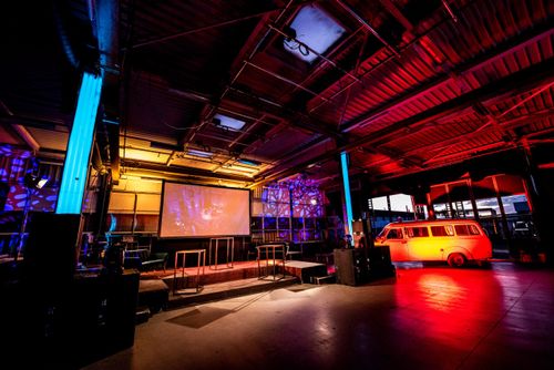 Spacious Industrial Venue With a Vibrant Energy for Corporate Productions