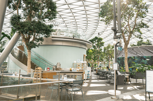 Oasis of Greenery: Modern Outdoor Venue