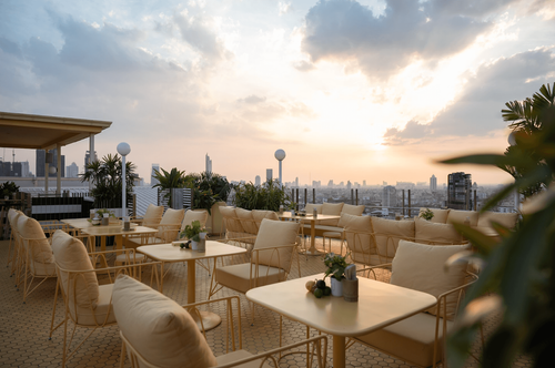 Neotropical Rooftop Bar with 360-Degree Views
