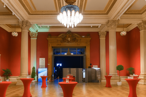 Grand Neoclassical Reception Halls for Cocktail Events