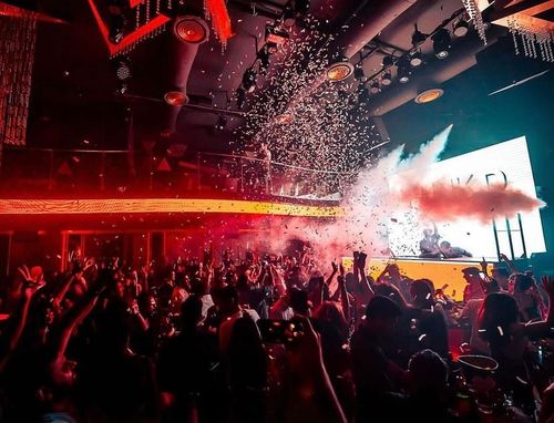 Vibrant Party Venue with Stunning City Views
