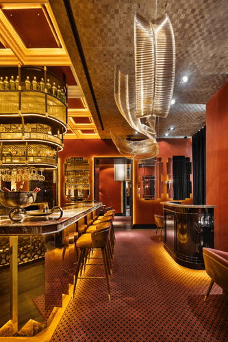 Opulent Art Deco Lounge for High-Profile Corporate Dinners