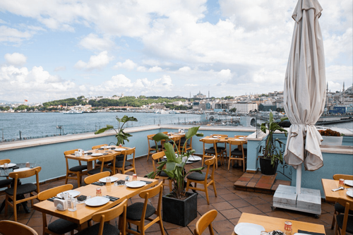 Scenic Mediterranean Sea View Terrace With Stunning Views for Corporate Gathering