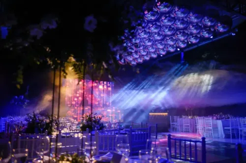 Multi-Level Hall With State-Of-The-Art Lighting and Gardens for Conferences