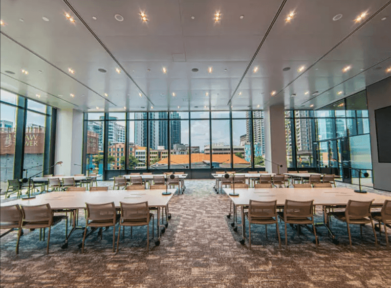 A modern corporate function venue in Singapore with city views.png