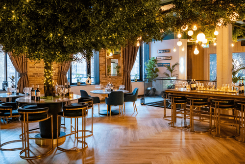 Exciting Gaming Venue with Gourmet Delights
