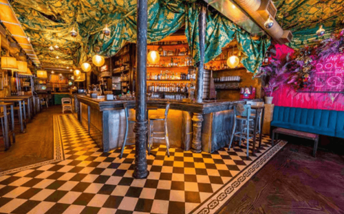 Quirky Industrial Venue With a Vintage Flair for Cocktail Parties