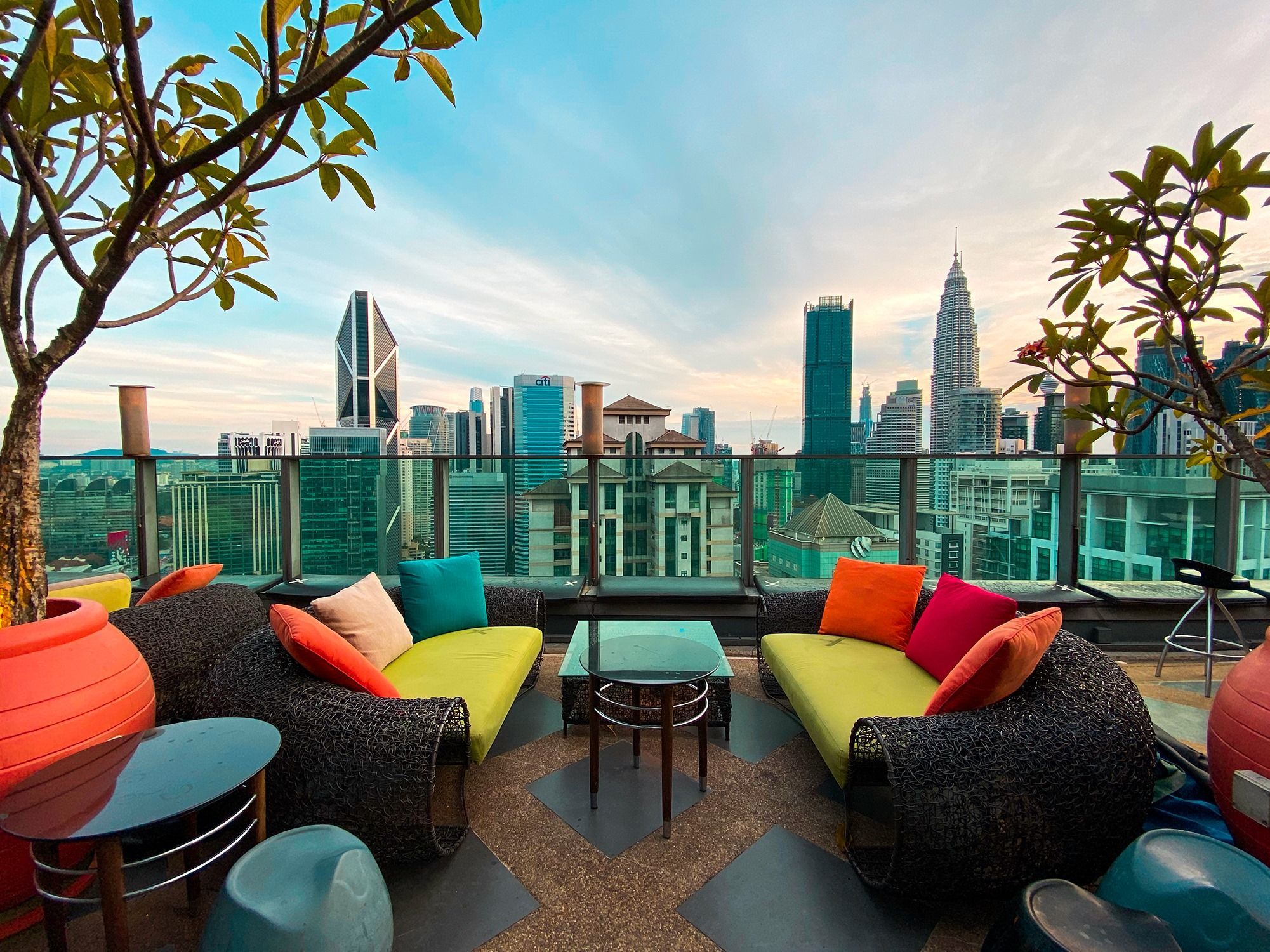 Modern rooftop venue in Kuala Lumpur overlooking the iconic Petronas Twin Towers.jpg