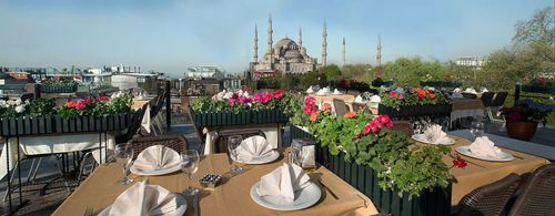 Panoramic Rooftop Venue With Ottoman Charm for Corporate Gatherings