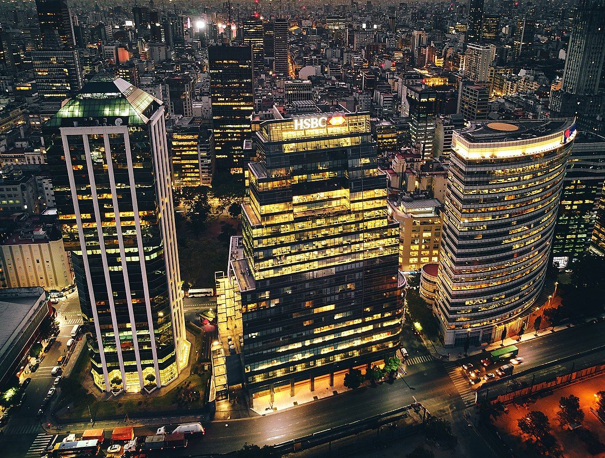Microcentro - the business hub with DevConnect venues in Buenos Aires via Wikimedia Commons.jpg