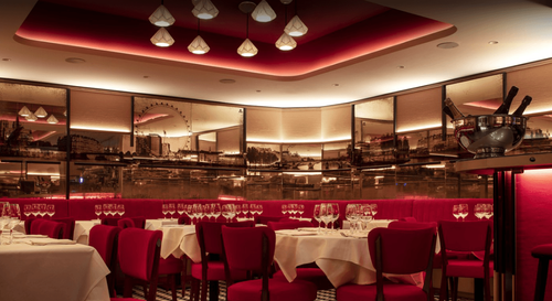 Cosy Art Deco Restaurant With a Warm Atmosphere for Intimate Dinners