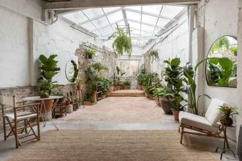 Eco-Friendly Event Venue With Lush Garden