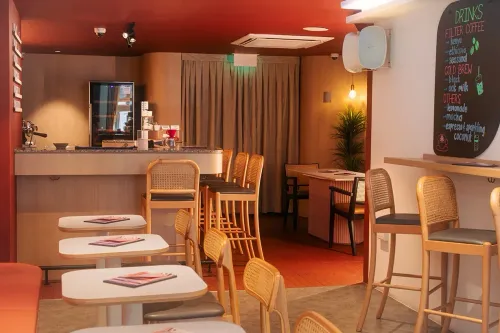 Earth-Toned Café With Organic Design for Brand Socials