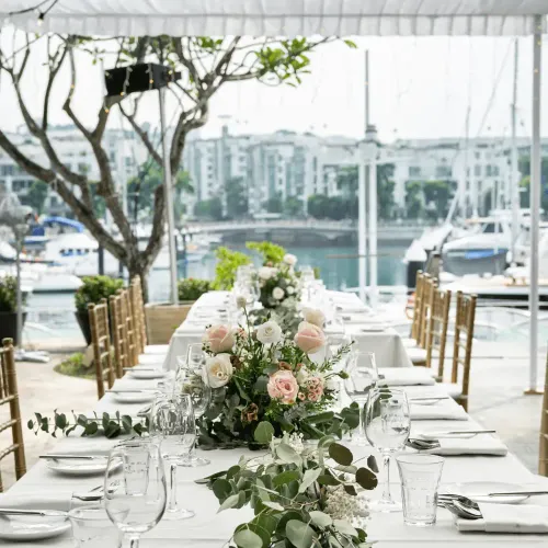 Lovely Harbor View Event Venue for Networking and Happy Hours 