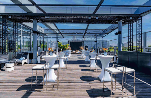 Spectacular Rooftop With Picturesque Views for Luxe Corporate Mixers